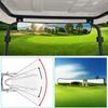Shockproof Golf Cart Mirrors Universal Folding Side View Mirror Compatible For Club Car High Quality Auto Accessories