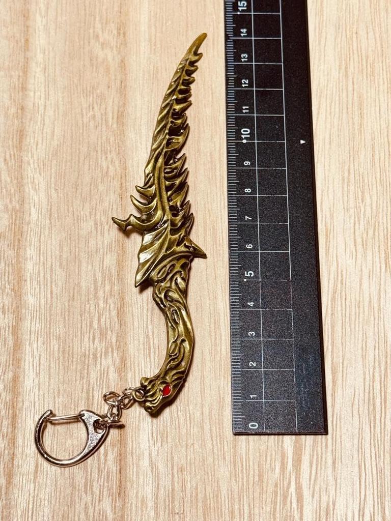 14cm Reduvia Elden Ring Mini Weapon Keychain Accessory Figure Doll Display Ps4 Ps5 Anime Game PC Computer Alloy Toy Metal Miniature Legend