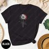 Flower Dont Look Away From Palestine Tshirt for Indipendence Women Palestinian Activist Gift Summer Cotton Tees Top