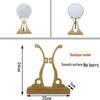Folding Round Fan Holder - Classical Chinese Wedding & Palace Display Stand