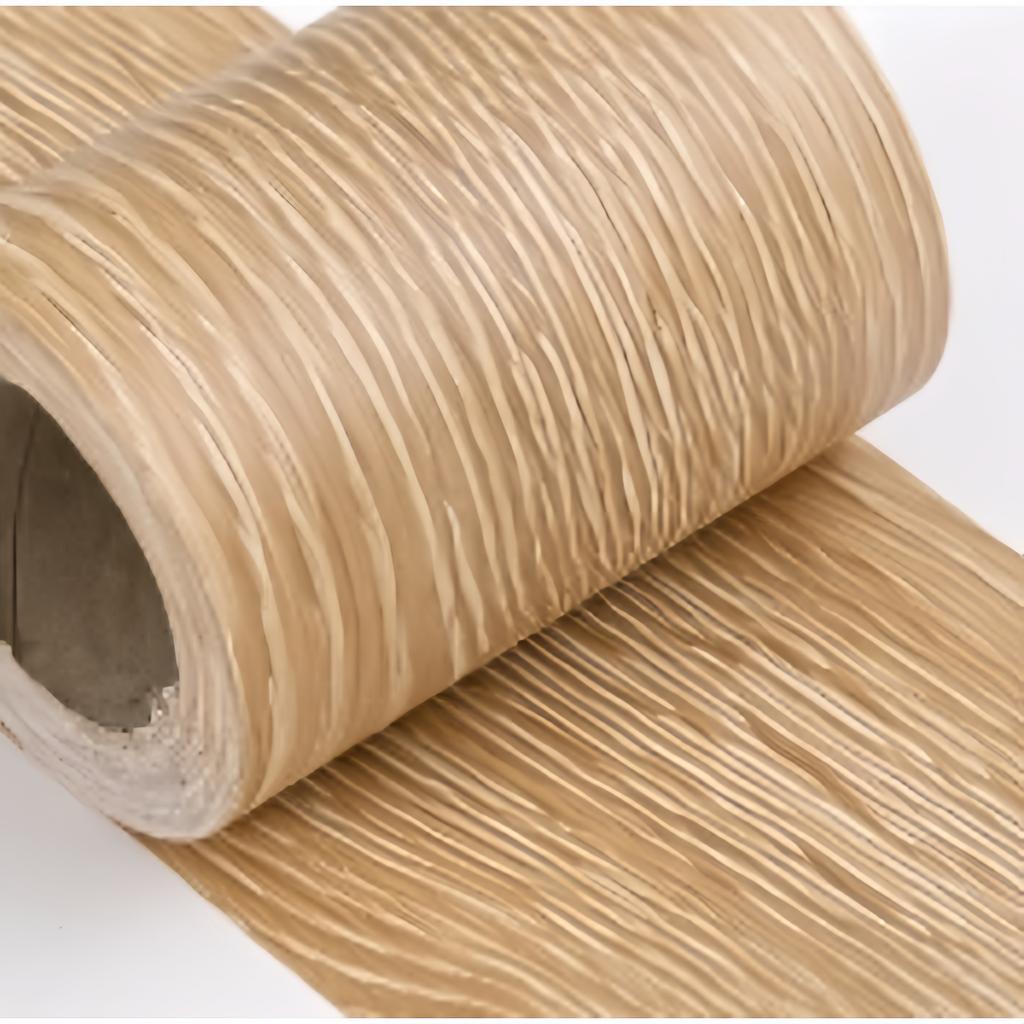 1Roll 5M/196.85inch Realistic Wood Grain Repair Adhensive Duct Tape Floor Furniture Renovation Skirting Line Sticker