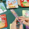 Christmas Jıgsaw Puzzle Compact Present Ideal for Children s Playthings DO-IT-YOURSELF Paper Present Factory 16 Pieces Christmas Puzzles Learning