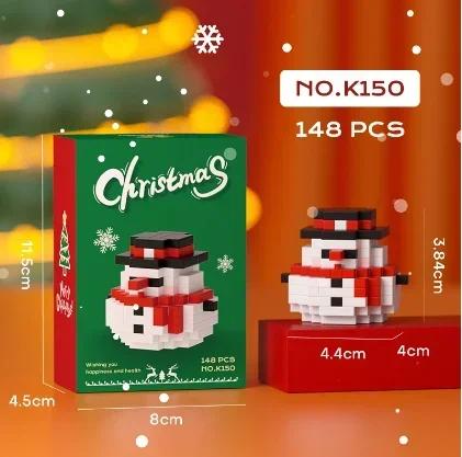 Stitch LinaBell Hello Kitty Sanrio Construction Blocks Damo Egg Cartoon Figrues Bricks Children's Assembly Playthings Model Present