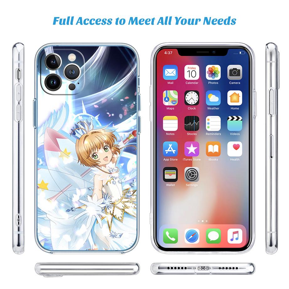 TR7 C-Cardcaptor S-Sakura Phone Case for Motorola Moto G40 G04 G05 One Ace Action  Fusion + Plus Hyper Macro Vision Zoom