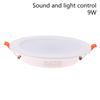 Motion Sensor Spot Led Downlight Lamparas 220V Ceiling Light 5W 7W 9W Warm/Cold White Panel Light For Hallway Stair Depot