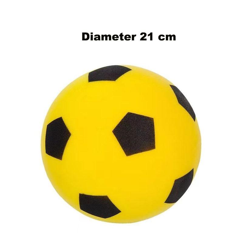 Silent Soccer Ball High Density PU Foam Quiet Football Indoor Playing Mute Bouncing Ball Children Sports Toy Game No Noise