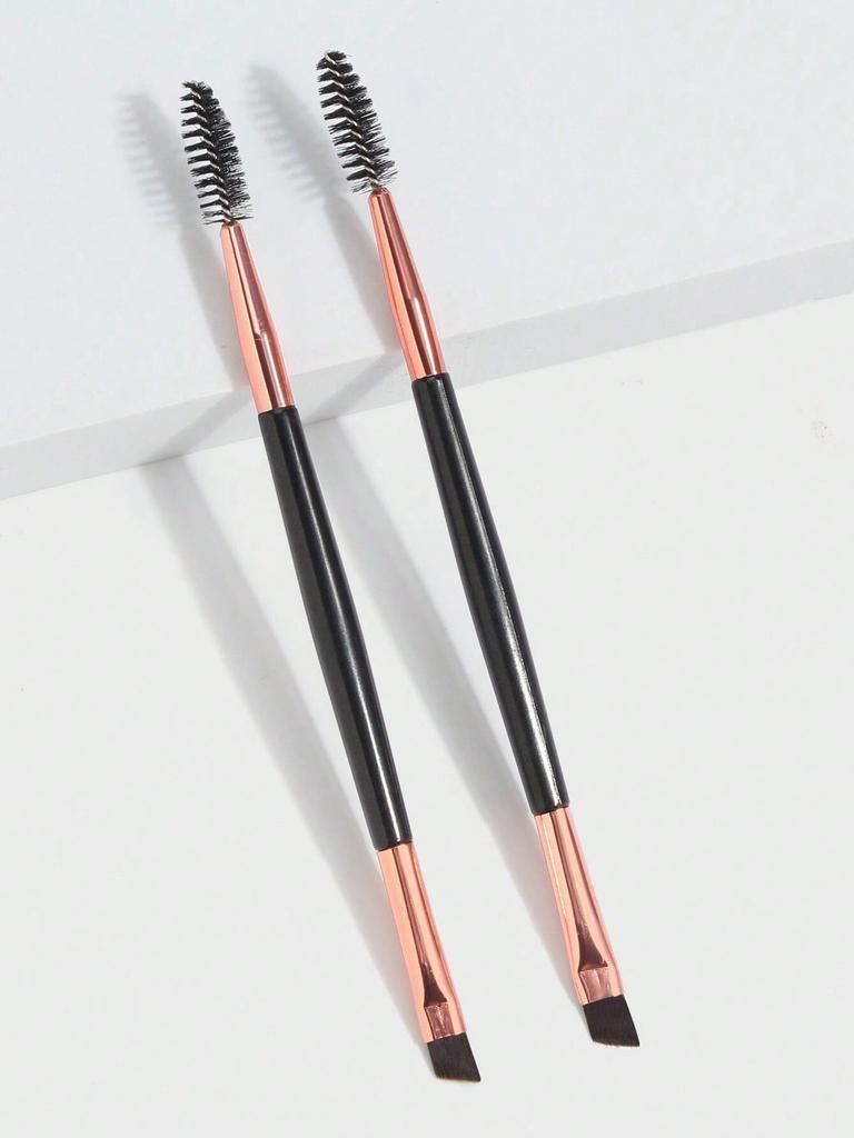 Double Head Eyebrow Brush ,Makeup Tools With Soft Fiber For Easy Carrying,Brush For Travel,Eyebrow Brush,Eyeshadow Brush