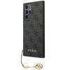 Guess Guhcs23Lgf4Ggr S23 Ultra S918Szary/Grey Hardcase 4G Charms Collection