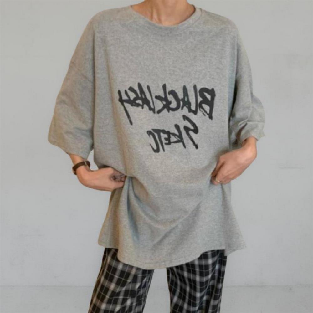 New ArrivalS Open Run Women S VinTage overSized T ShirT coTTon Blend