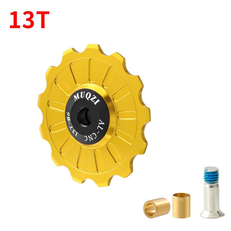 MUQZI 11/12/13/14/15/16/17T Rear Derailleur Jockey Wheel Ceramic Bearing Pulley Guide Wheel For 7/8/9/10/11 Speed
