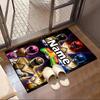 Custom Name Personalized Mighty Morphin Power Rangers Print Carpet, Versatile Home Decor Rug, for Playroom, Apartment, Balcony, Entryway, Hallway Gift