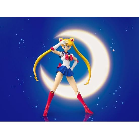 TAMASHII NATIONS S.H.Figuarts Pretty Guardian Sailor Moon -Animation Color Edition- Approx. 140mm AB