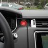 TOMALL Aluminum Engine Start Stop Push Button Ring Compatible with Land Rover Discovery Sport 5 Range Rover Jaguar XJ XF XE F-Type F-Pace XJR XFR Car