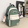 Schoolbag Large capacity junior and high school students school bag Japanese simple computer backpack New fashion couple backpack
