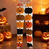 Men's Halloween Printed Drawstring Lounge Pants Casual Sleepwear Long Trousers with Adjustable Waistband and Button Fly