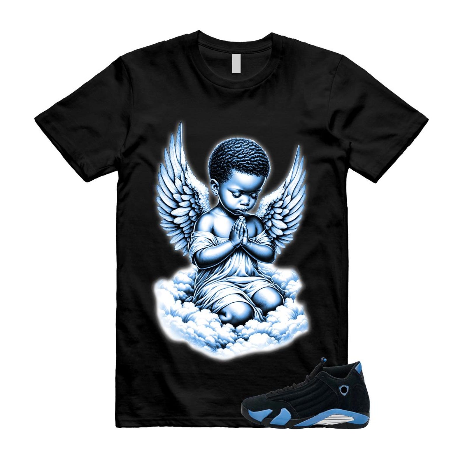 14 Black University Blue 2026 13 T Shirt Match ANGEL M