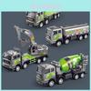Engineering Truck Toy Collection With Abs Material And Interactive Features For Kids