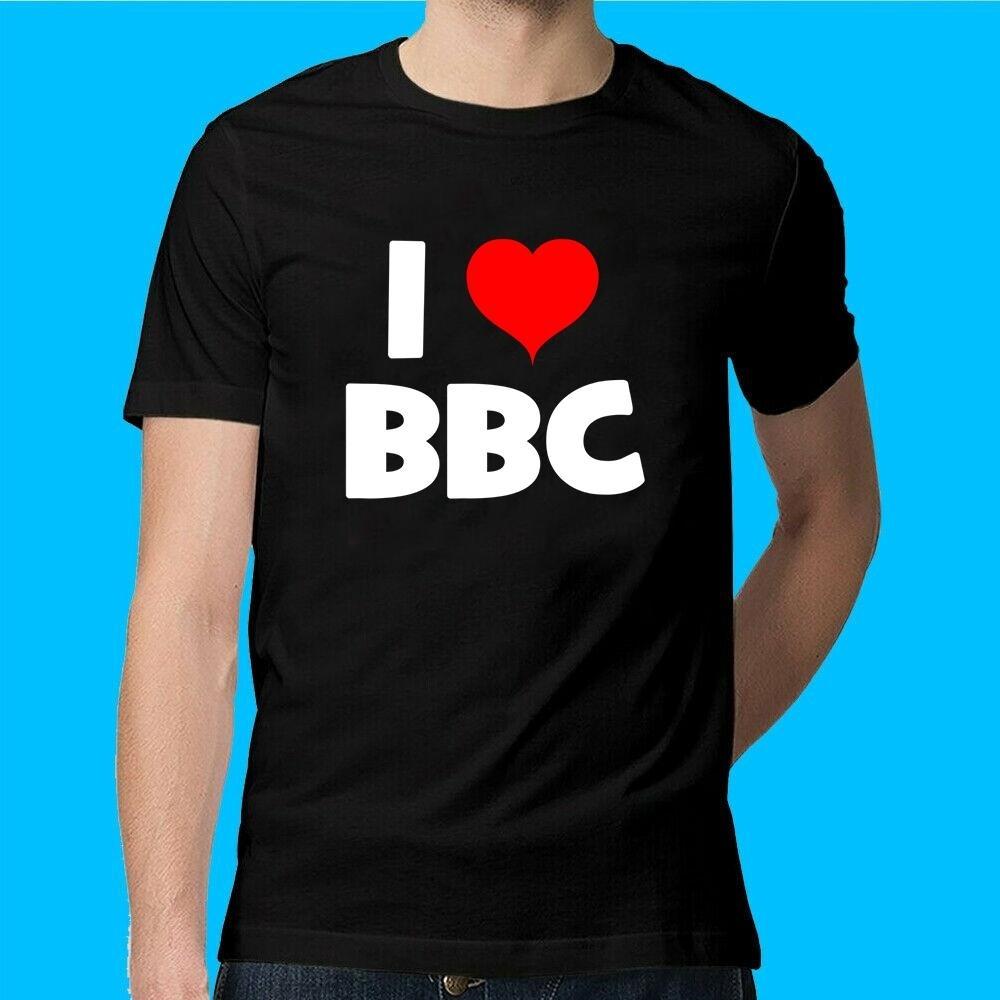 Футболка унисекс BBC I Love BBC Joke Love S чёрный