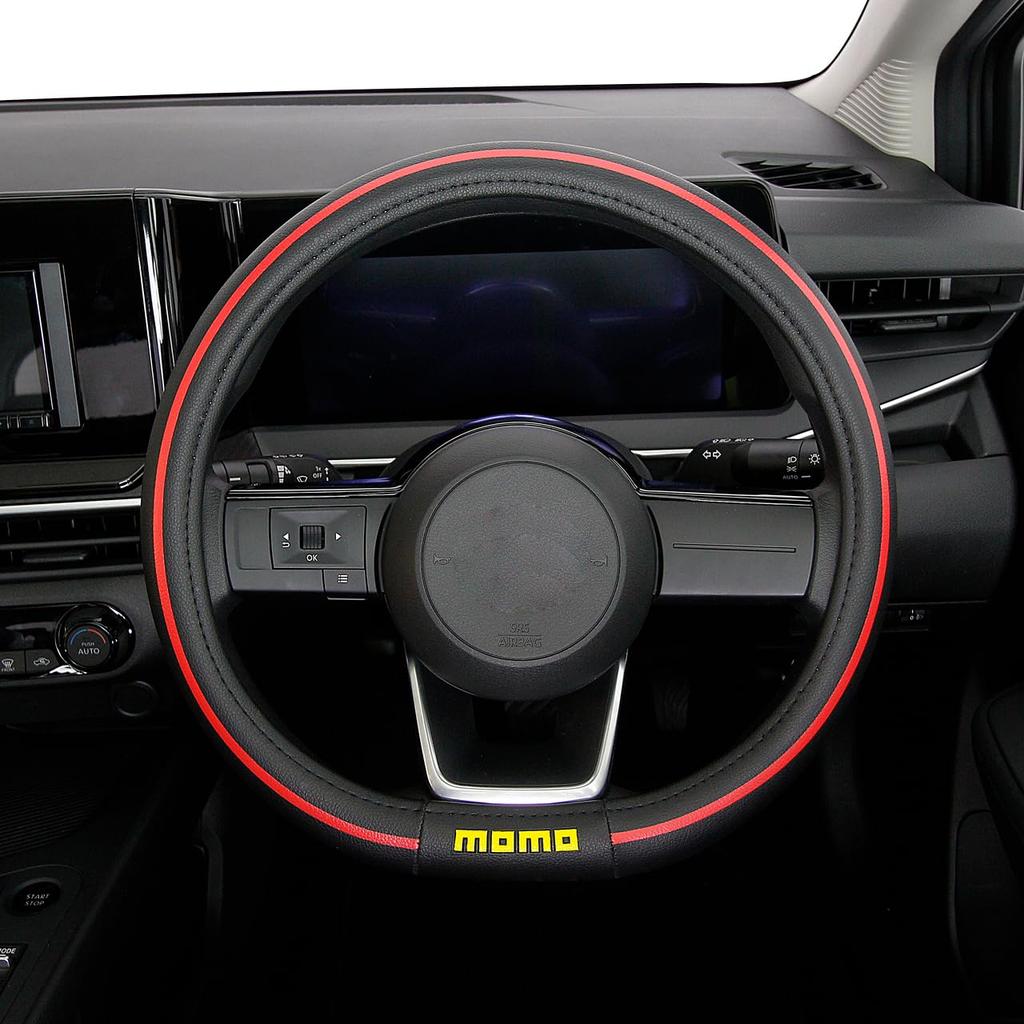 MOMO EXPERIENCEWOOD Steering Wheel Cover, Italy, Milan, Flat Bottom, D-Shaped