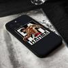Anime Baki H-Hanmas Phone Case For IPhone 17,16,15,14,13,12,11 Plus,Pro,Max,XR,XS,X,7,8 Plus,Mini Black Silicone Soft
