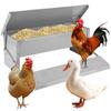 Automatic Chicken Feeder Rat Proof Chicken Feeder Metal Chicken Feeder Suitable for Chicken Bantams Poultry Pheasants Etc