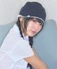 Kiibi Cozy Stripe Reversible Beanie Light Gray
