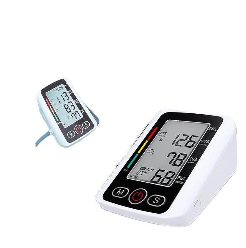 Factory Arm Model Automatic Digital Sphygmomanometer Machine Bp Machine High Accuracy Blood Pressure Monitor Medical Plastic