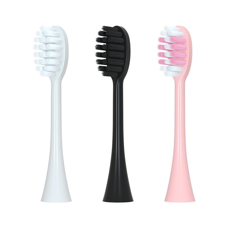 Smart Electric Toothbrush Replacement Heads - DuPont Soft Bristles, 3-Pack for Adults & Children