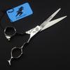 6.0 Inch Bearing Screw Model Hairdressing Scissors Barber Scissors Flat Scissors Bang Scissors Hairstylist Hair Salon Special