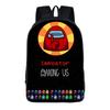 Among Us Game Merchandise Children'S Backpack Oxford Cloth Large Capacity School Bag Backpack