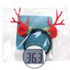 Cute Christmas Headband Flocked Antler Xmas Hairband Creative Deer Ear Headband  Woman