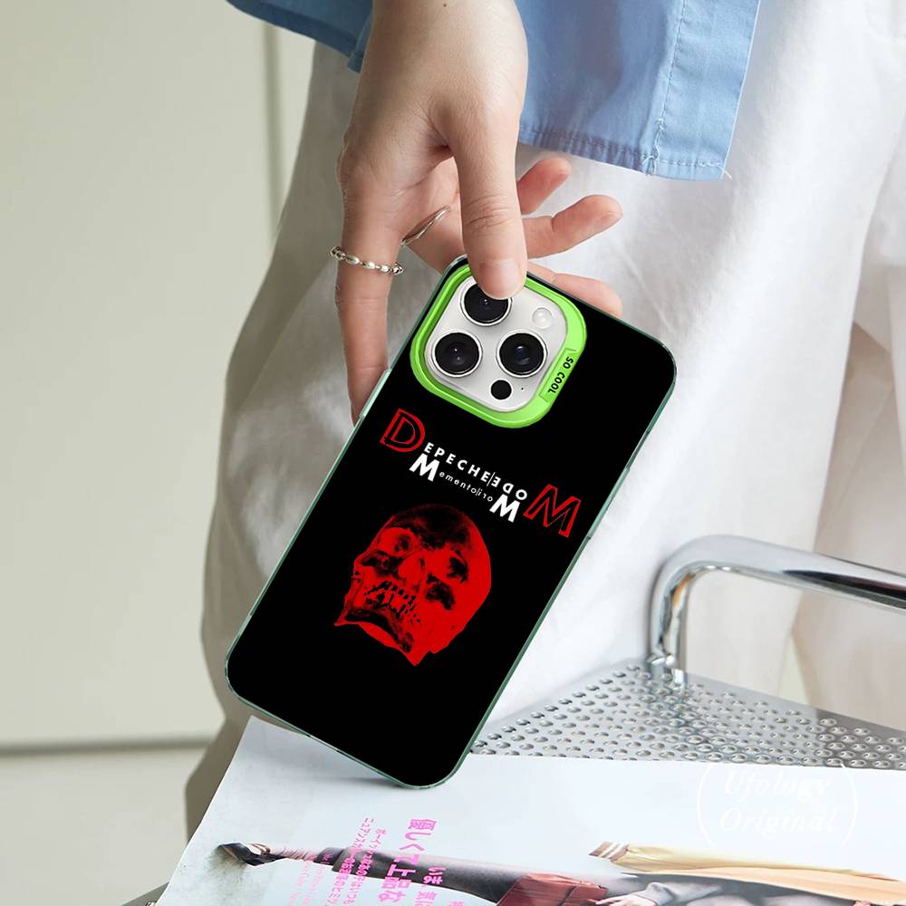 Rock D-Depeche Cool Mode Phone Cases For IPhone 17 16 15 14 13 12 11 Plus Pro Max Colorful Case