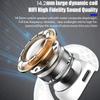 Wireless Bluetooth 5.4 Earphone 180° Rotation Ear Hook HIFI Stereo With MIC HD Call Open Single Ear Headset For Game Music Sport