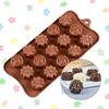 Silicone molds for chocolate,non-stick baking,and various shapes of candy and butter,love hearts,flowers,kitchen handmade DIY