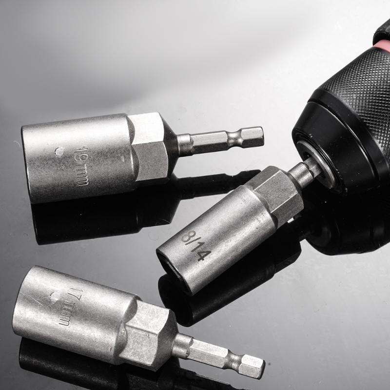 Double Head Design Retractable Hexagonal Socket 8/14/10/17/12/19mm With Anticorrosion Finish For Professional Mechanics