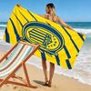Carc 1889 Print Beach Towel, Large Soft Quick Dry Towel for Beach Camping Swimming