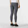 Under Armour Breathable Elastic Solid Color Slim Fit Nine-Point Sports Pants Women Bottoms Gray 1369005-002