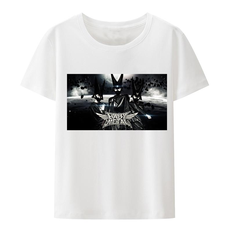 Novinka BABYMETAL Tričko Heavy Metal Elektroakustická kapela Rocková kapela Unisex a ženy Dárek Volný čas Street Hip-hop Módní Tričko