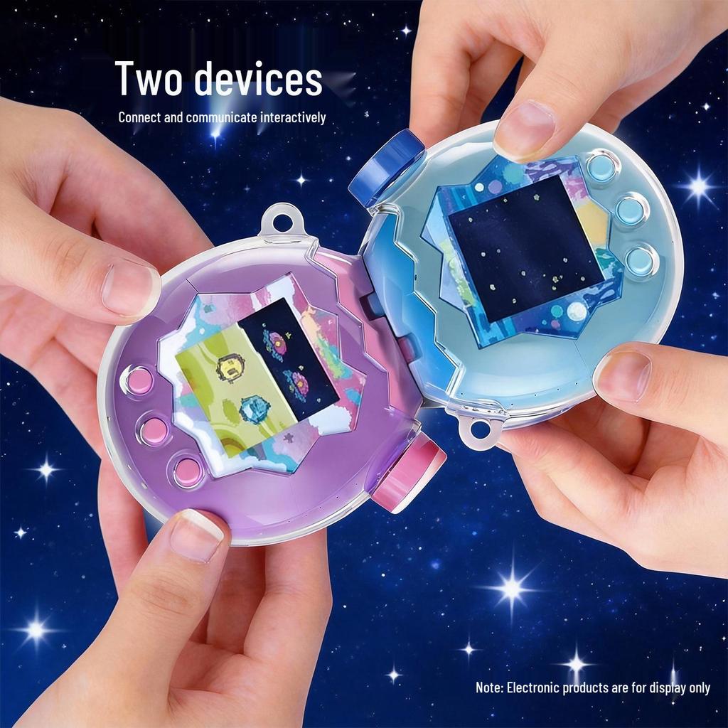 Carcasă Transparentă Anti-Cădere Joc Tamagotchi Happy Park Paradise