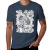Black White Sunflowers And Roses Tshirt Antipilling Casual Tshirt