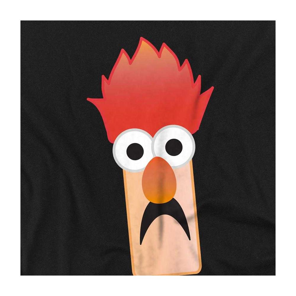 The Muppets Unisex Adult Beaker Face Long-Sleeved T-Shirt