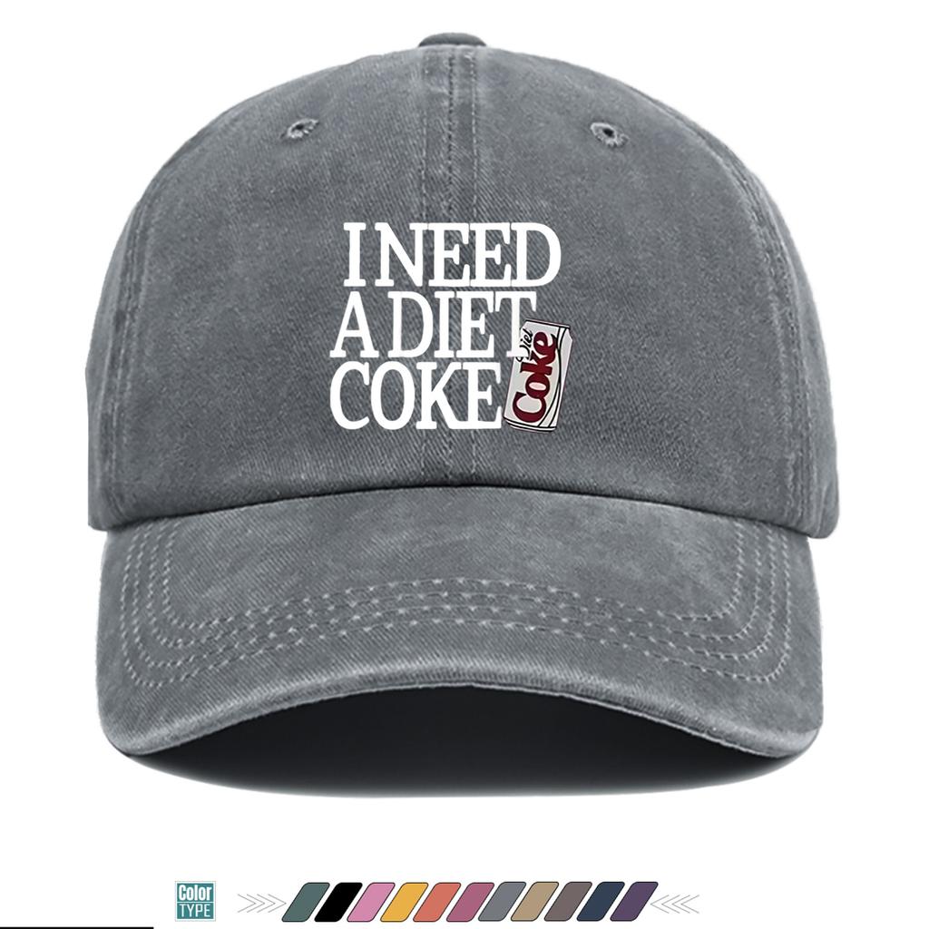 Pc Diet Coke Iconic Can Cap Unisex Adjustable Snapback Lightweight Breathable Suitable for for Outdoor Retro Vintage Styl