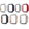 Cambia con Custodia per Orologio PC Integrata in Vetro Temperato Ultra 49mm per Apple Watch Serie 6/5/4/SE 44mm, Copertura Anti-Caduta Completamente Avvolgente, Solo Custodia