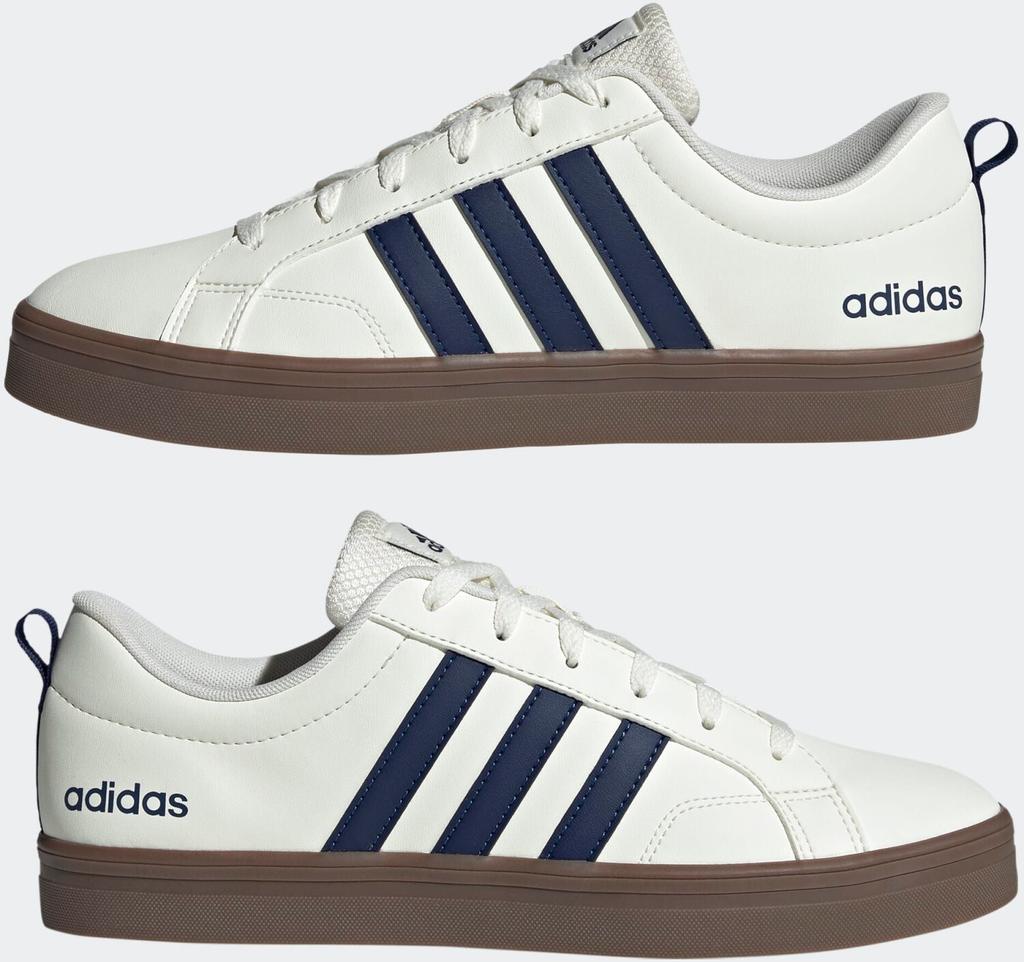 Кроссовки Adidas VS Pace 2.0 Off White/Dark Blue/Gold Metallic