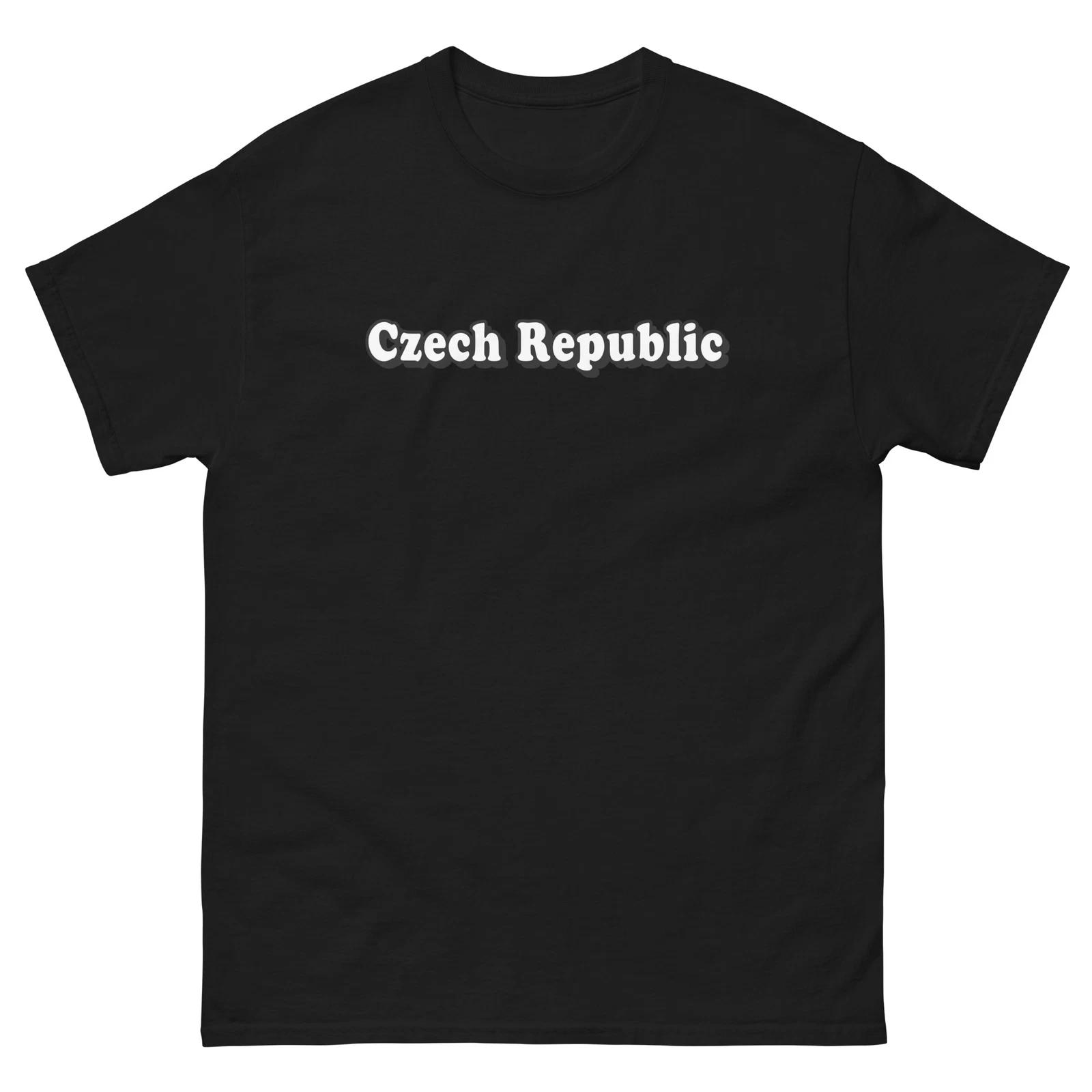 Czech Republic Country Location Travel Nation T-Shirt 3XL