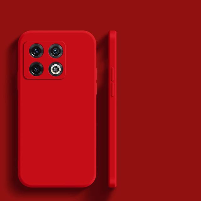 

Для Oneplus 9 10 Pro Чехол квадратный жидкий силиконовый полный защитный объектив мягкий чехол для Oneplus 10 Pro One Plus 9 10 Pro For OnePlus 9 Pro красный