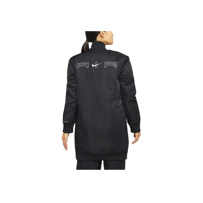 Nike Air Therma-FIT Synthetic-Fill Mid-Length Loose Warm Jacket Women Outerwear Black DD4641-010