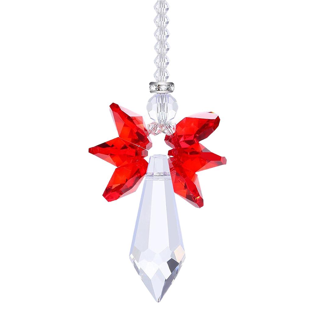 Modern Crystal Chakra Suncatcher Car Charm Pendant For Auto Rear
