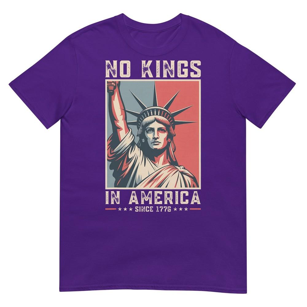No Kings In America Since 1776 Political Protest Unisex Unisex TShirt