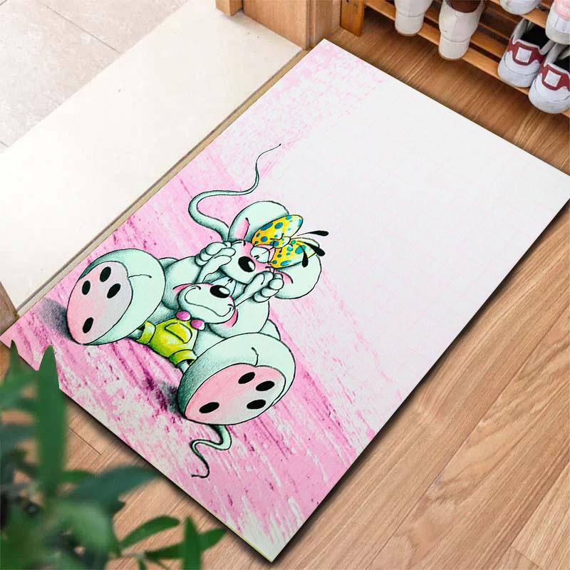 Diddl Carpet Rug for Living Room Bedroom Home Sofa Decoration,Kids Play Non-slip Floor Mat